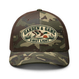 First Light Camo Badge Trucker Hat