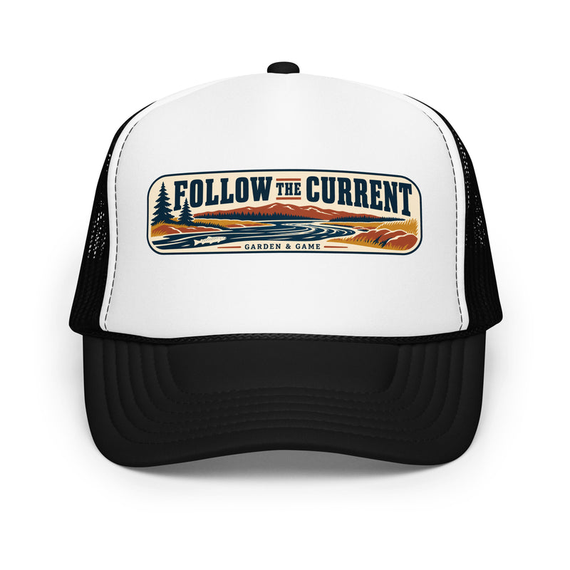 Follow the Current Foam Trucker Hat