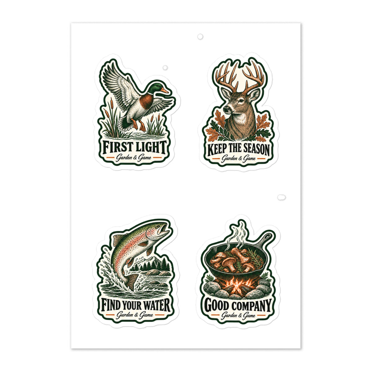 Camp Companions Sticker Collection